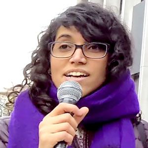 Azza Rojbi - North African social justice and anti-racism activist, author of the book "U.S. & Saudi War on the People of Yemen" and coordinator of Friends of Cuba Against the U.S. Blockade. As well Azza is a member of the Editorial Board of the Fire This Time Newspaper.