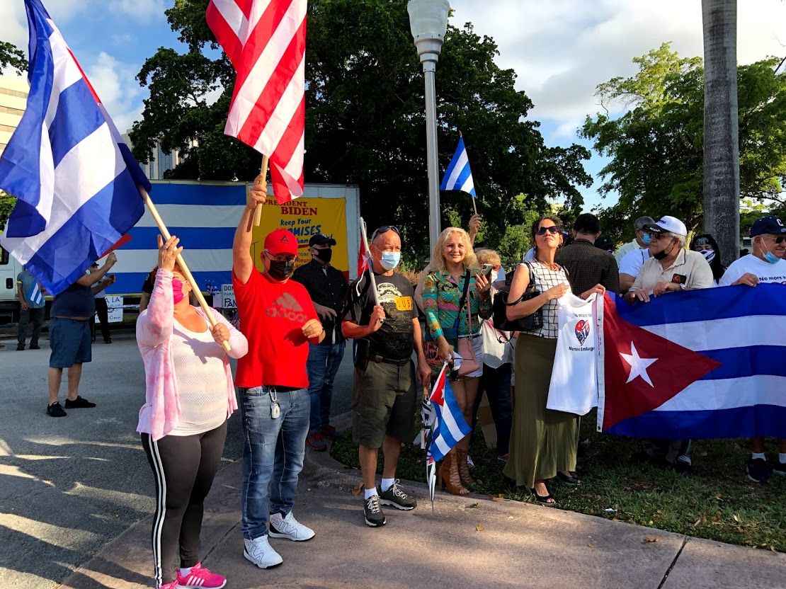 2021 Miami Caravan Against the Blockade of Cuba