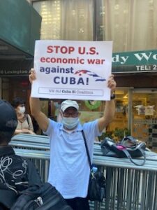Rally Against US blockade