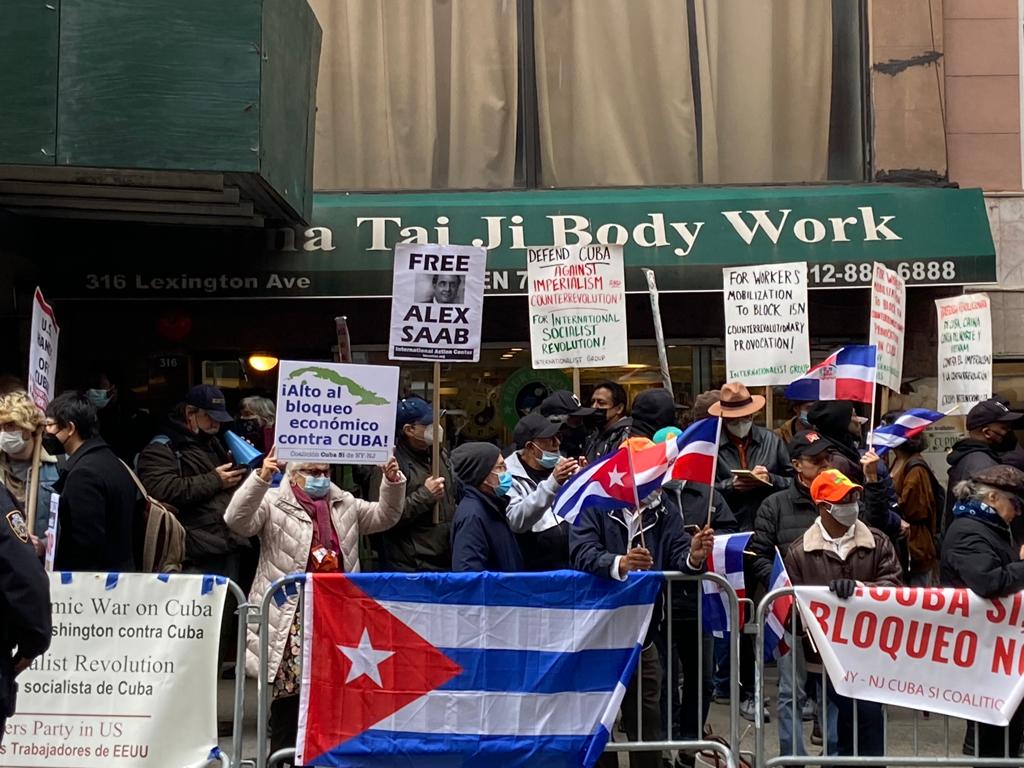 Nov.15 Rally in Solidarity with Cuba