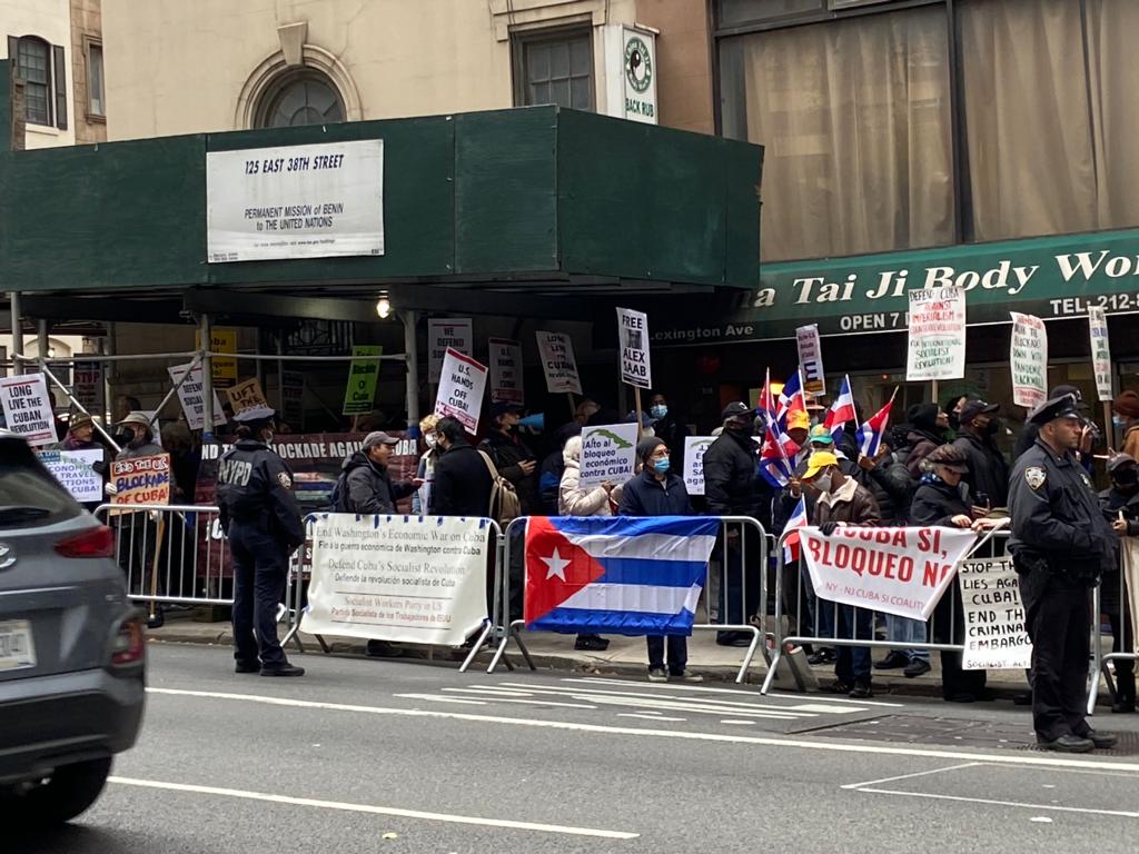 Nov.15 Rally in Solidarity with Cuba