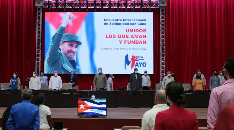 solidarity conference in Cuba