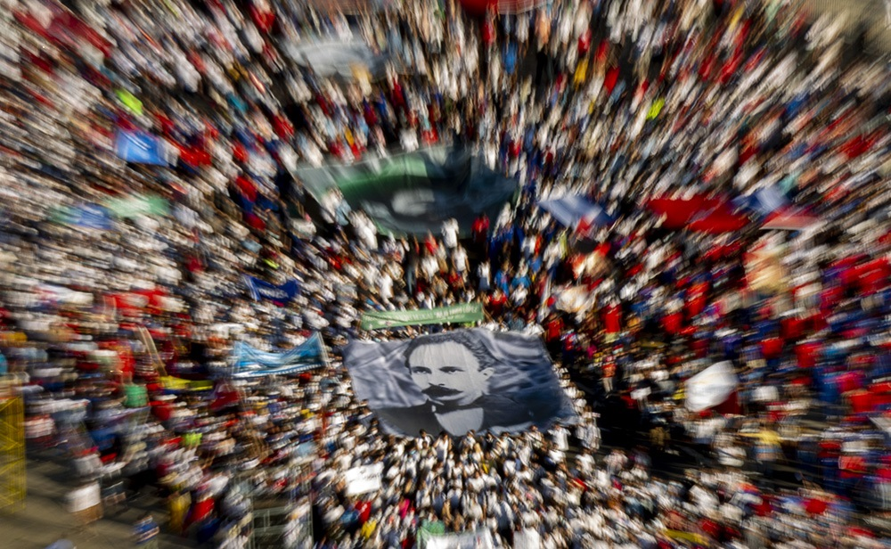 May Day Parade 2022, José Martí Revolution Square. Photo: Ismael Francisco / Cubadebate