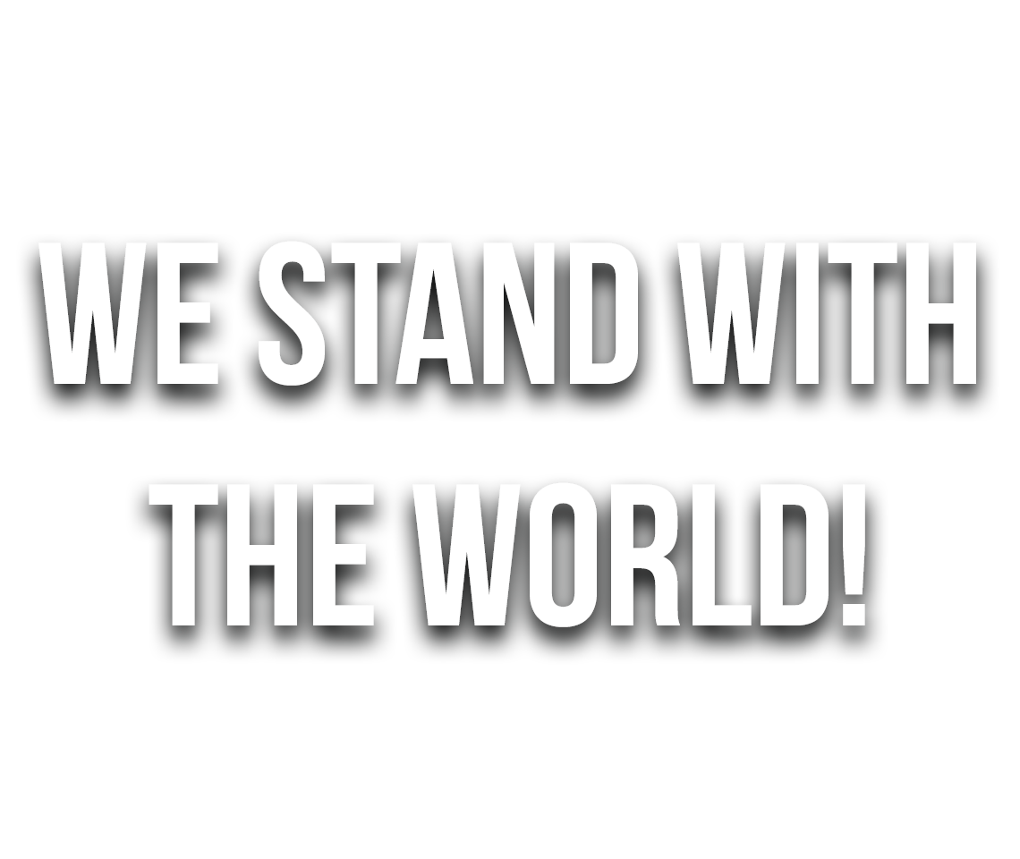 we stand with cuba and the world!
