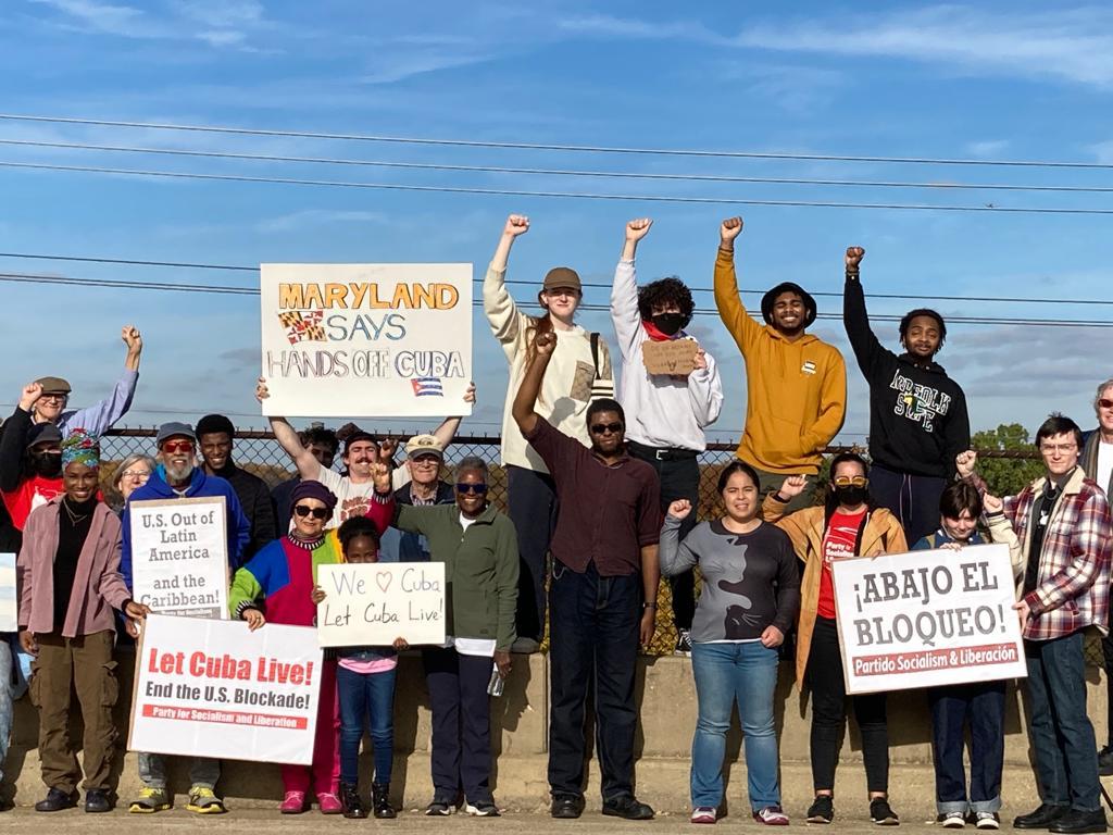 Maryland, protest over 1-95 bridge