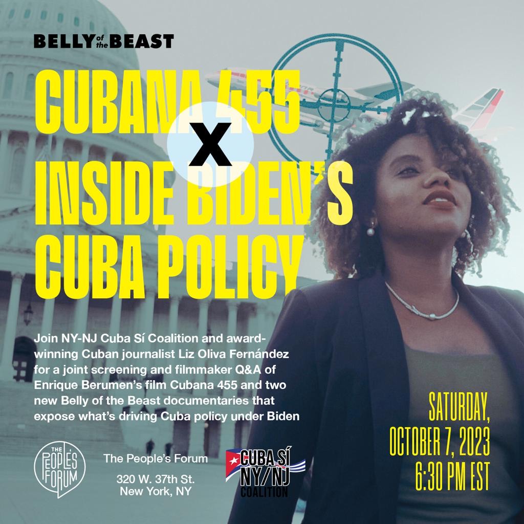 Cuban Journalist talks about Cubana455 and Biden's Cuba Policy