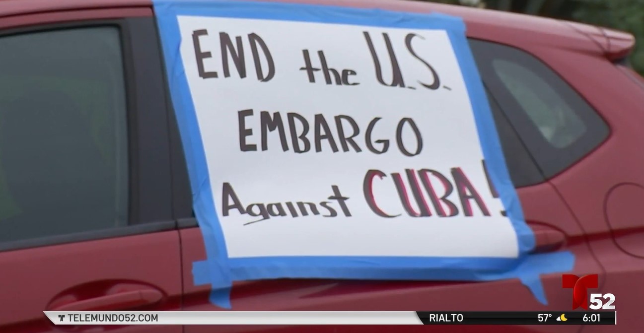 Car Caravan Calls to Allow Medical Help From Cuba – NBC Los Angeles