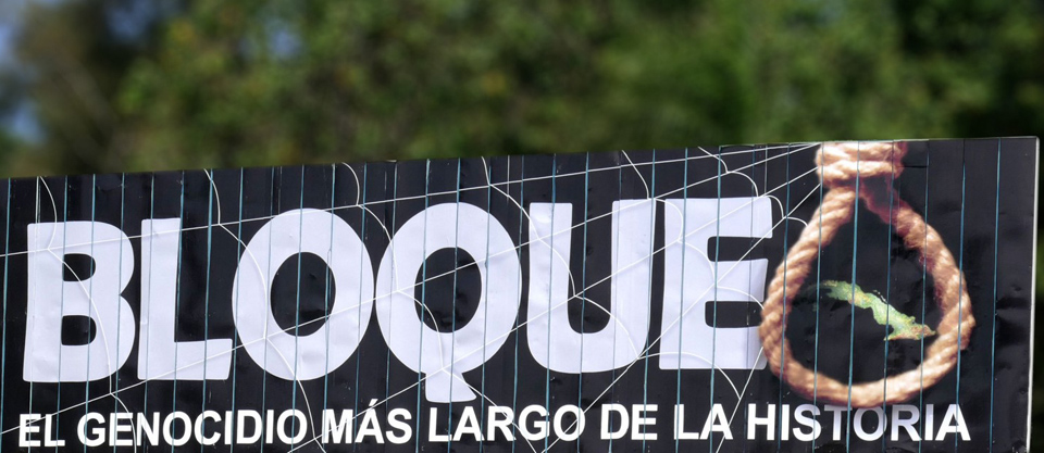 Caravans demanding an end to the blockade took place February 28 in the U.S. cities of Seattle, New York, Washington, Los Angeles, and Minneapolis, along with two in Canada: Ottawa and Montreal. Photo: twitter.com/lianystr