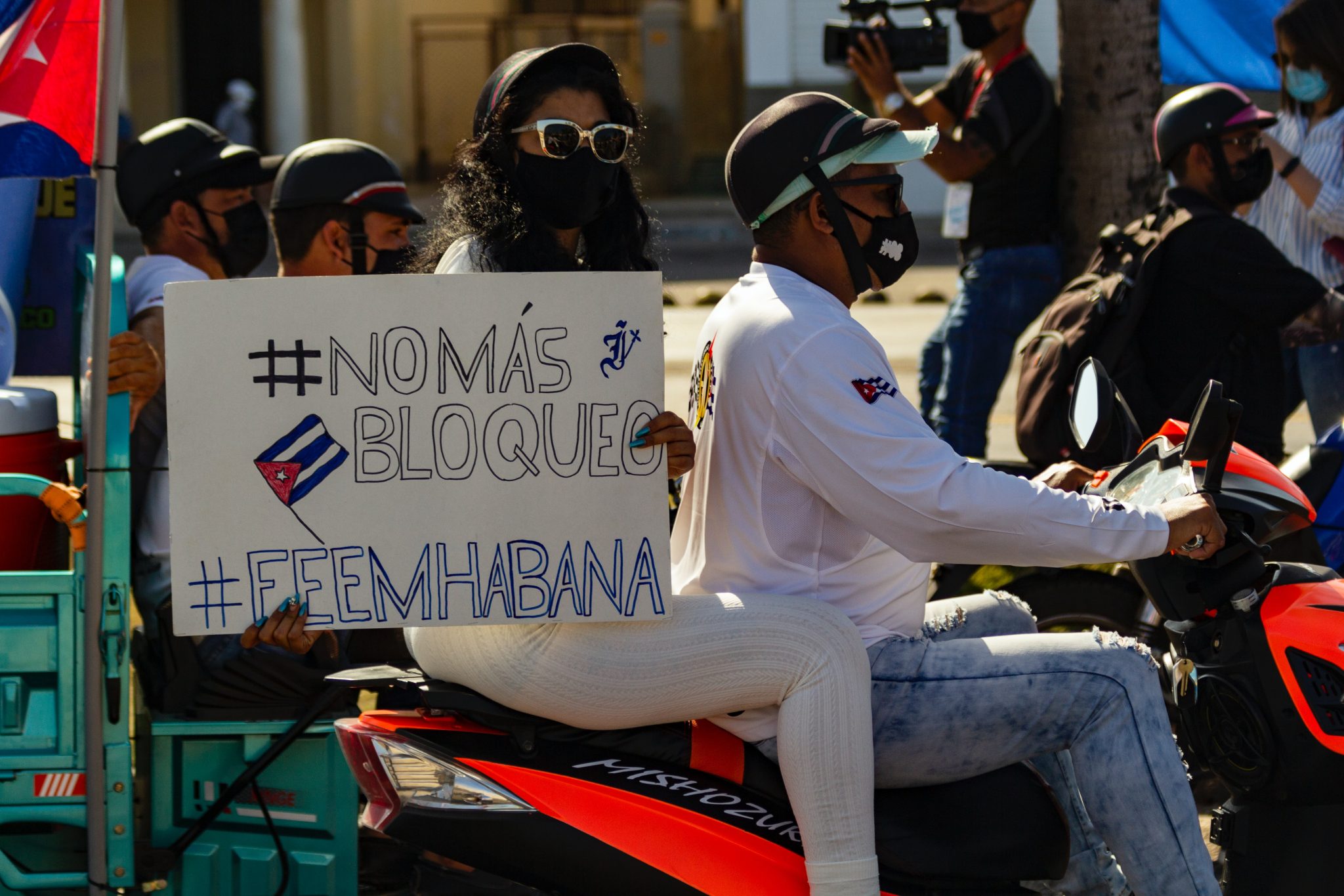 Cuban American demonstrations echo longstanding divisions over U.S. policy regarding Cuba