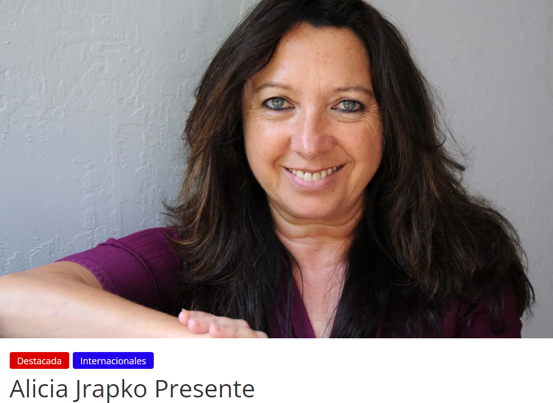 Cuba/Argentina: Alicia Jrapko Presente!