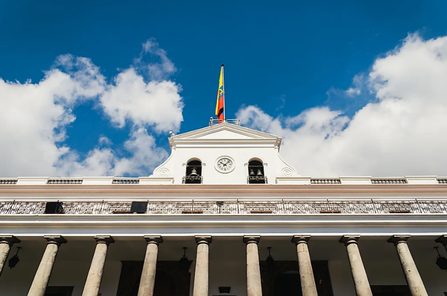 Government building in Ecuador