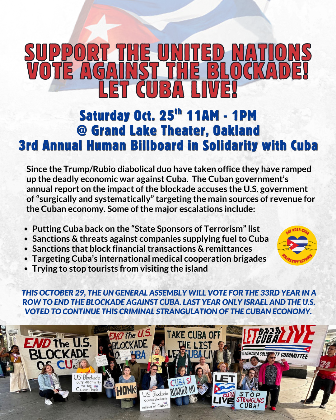 Flyer – Bay Area UN-vote-related event on 25 Oct 2025